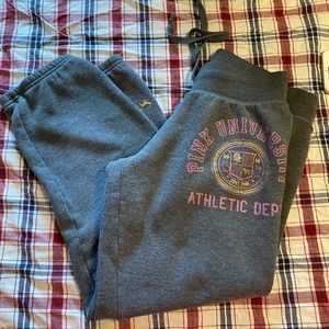 Pink Capri sweatpants